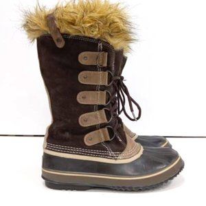 Sorel Joan of Arctic, women's size 8, waterproof winter boots with liners EUC